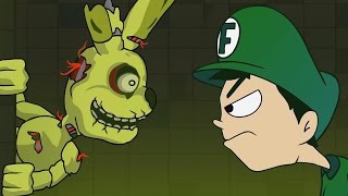 ANIMACIÓN DE Five Nights at Freddys 3  Fernanfloo Animado 3 [upl. by Imoyik]