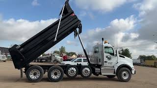 FOR SALE  New Used Dump Truck 18 body Cummins 18 speed auto Keith Couch 9706913877 text [upl. by Burg]