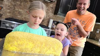 Pranking Trinity With the Worlds Biggest Twinkie Birthday Cake Ends in Tears [upl. by Nylanna]