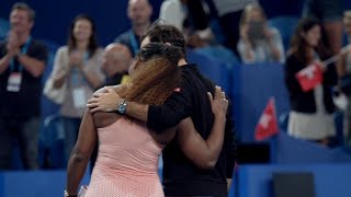 Serena Williams vs Roger Federer  Once in a Lifetime  Mastercard Hopman Cup 2019 [upl. by Ainalem206]