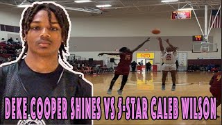 Woodward Academy vs Holy Innocents  Deke Cooper Jr goes goes at 5 Star Caleb Wilson WHO WON [upl. by Sorodoeht]