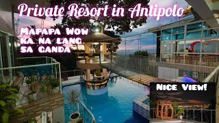 Private Resort in Antipolo Rizal  Denmaris Private Resort  With City Overlooking View  Near Bosay [upl. by Ondine]