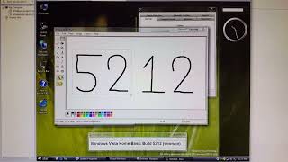 Windows Vista Home Basic 빌드 5212 winmain [upl. by Eidnil]