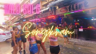 Wild Pattaya Soi 6 Songkran Celebrations Thailand 4K [upl. by Elamaj]