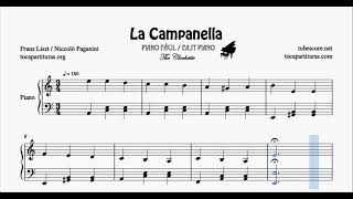 La Campanella Easy Piano Sheet Music [upl. by Pulling25]