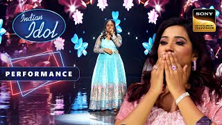 Indian Idol S14  quotMera Dil Yeh Pukare Aajaquot पर Ananya ने दिया एक बेहतरीन Performance  Performance [upl. by Rodenhouse359]