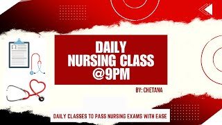 9PM Nursing Class Mental Health Nursing [upl. by Curtis]