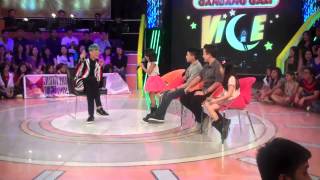 TheVoiceKids PH Lyca sings Wrecking Ball ala Mommy D on GGV [upl. by Cameron]