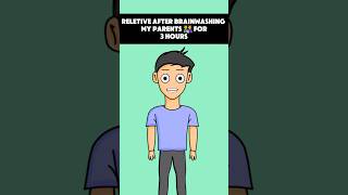 Reletive after brainwashing my parents 👨‍👩‍👦 for 3 hours reletive animation [upl. by Ginelle]