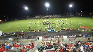 Rockmart High School Marching Band 17 SEP 2021 [upl. by Eanahs]