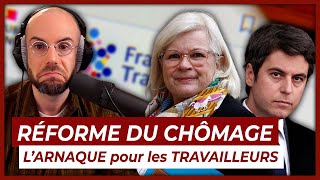 Chômage  la réforme qui ARNAQUE les TRAVAILLEURS  Clément Viktorovitch [upl. by Georgetta]