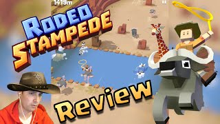 Rodeo Stampede  Official App Review  iOS amp Android Gameplay [upl. by Hnoj719]