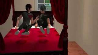 Emo Bisexual Sims KissingPart 1 [upl. by Irami]