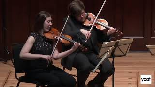 Haydn  String Quartet in D minor Op 76 No 2 III Menuetto  Castalian Quartet [upl. by Einnaj659]