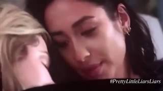 Pretty Little Liars  7x18 EMISON SCENE  Emily and Alison KISS  Sneak Peek [upl. by Nelehyram]