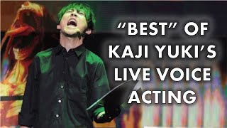 Compilation of Kaji Yukis Live Voice Acting [upl. by Kcirdneh810]