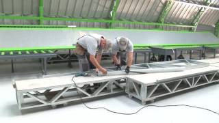 Procesul de productie a structurilor metalice usoare Unic Rotarex® [upl. by Eybba778]