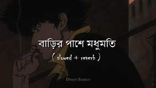 Barir Pase Modhumoti  বাড়ির পাশে মধুমতি  SlowedLofi  Jisan Khan Shuvo [upl. by Annairdua]