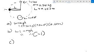 Figure shows a ball with mass attached to the end of a thin rod with length and negligible mass the [upl. by Georgie]