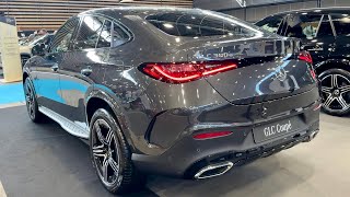 New MERCEDES GLC Coupe 2024  FIRST LOOK amp visual REVIEW AMG Line [upl. by Ennovyhc]