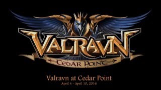 Cedar Point 2016 Valravn Construction Time Lapse Week 31 4416  41016 [upl. by Nidla]