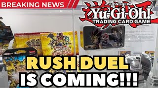 MAJOR YUGIOH NEWS RUSH DUEL COMING TO NORTH AMERICA [upl. by Farant]