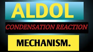 ALDOL CONDENSATION REACTION with MECHANISM [upl. by Buckley]