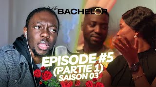 LE PREMIER BISOU  Partie 1 The Bachelor AFRIQUE  EP 05 Saison 03  REACTION [upl. by Willa]