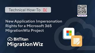 New Application Impersonation Rights for a Microsoft 365 MigrationWiz Project [upl. by Nannahs]