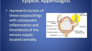 Epiploic Appendagitis [upl. by Teague749]