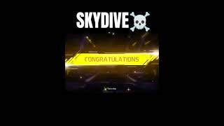 SKYDIVE😱😱 freefire foryou foryourpage short shortfeed trending flagxyy [upl. by Isoj]