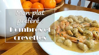 🥘RECETTE traditionnelle  Dombrés et crevettes  boulettes de farine [upl. by Ripp]