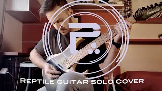 PERIPHERY  ReptileGuitar Solo Cover  ONSCREEN TABS [upl. by Matthia450]