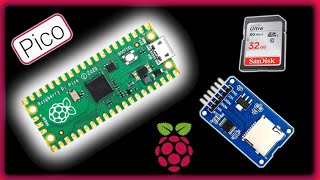 raspberrypi Pico SD Card Tutorial  Read Write and Log Data [upl. by Assej]