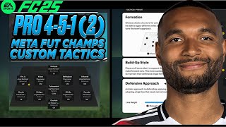 META 4512 CUSTOM TACTICS  INSTRUCTIONS FC 25 [upl. by Dnomed278]