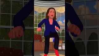 Kamala Dancing Land Slide Victory Political Punchers Oval Office elections2024 funnyparody [upl. by Camp]