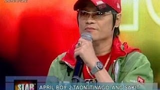 Startalk April Boy Regino malubha na nga ba ang karamdaman [upl. by Warring]