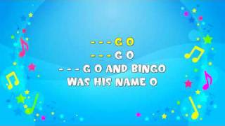 B I N G O  Sing A Long  Bingo  Clapping Song  Nursery Rhyme  KiddieOK [upl. by Griffie717]