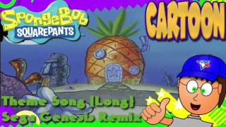 Spongebob SquarePants Theme Song Sega Genesis Remix Long [upl. by Agathe]