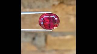 560 Carats Natural Excellent Oval Cut Rhodolite Garnet from Tanzania [upl. by Rissa]