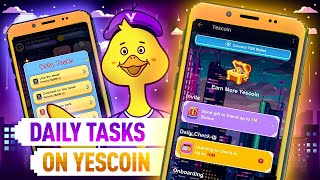 Boost Your Earnings Free Rewards With YesCoins Daily Tasks [upl. by Anaugal]