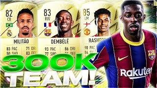 I BUILT THE BEST 300K TEAM FOR FUT CHAMPS ON FIFA 22 [upl. by Alyek293]