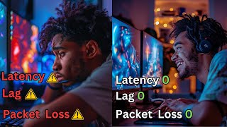 How to reduce lag and ping with network optimization ✅ [upl. by Nomelihp227]