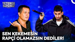 Kekeme Rapçi Ayhan Öztürk Performansıyla Hayran Bıraktı  Yetenek Sizsiniz Türkiye [upl. by Ellissa]