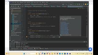 CoreJava Polymorphysm Method Overloading Overriding March 11 2024 [upl. by Jammin]