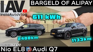 Dubbeltest  Nio EL8 versus Audi Q7  Chinese voorsprong of Duitse ervaring [upl. by Atinat]