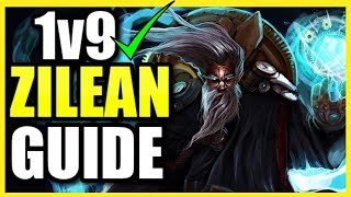 HOW TO ZILEAN SUPPORT 1v9 FOR BEGINNERS  League of Legends [upl. by Dibb]