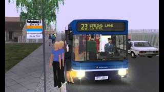 omsi 2 Canterbury 21 maps route 23 to Spring Lane Estate [upl. by Jessen384]