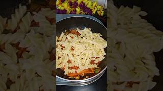 Pasta Recipe Fusilli PastaIndian style Pasta recipeKV Foodsshortpastaviralvideoyoutubeshorts [upl. by Mame985]