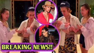 Justin and Hailey Bieber Appear Unhappy After Church Visit Tensions Rise Over Justins Parenting St [upl. by Gisele753]